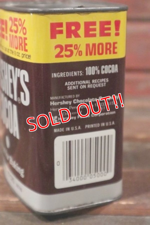 画像4: dp-210501-35 HESHEY'S COCOA / Vintage Tin Can