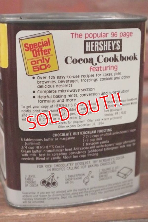 画像3: dp-210501-35 HESHEY'S COCOA / Vintage Tin Can