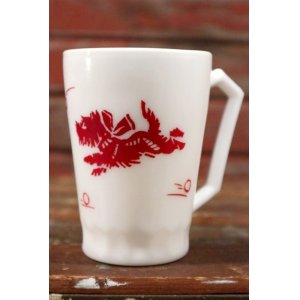 画像: kt-210601-05 Hazel Atlas / 1940's-1960's Scotty Dog Mug