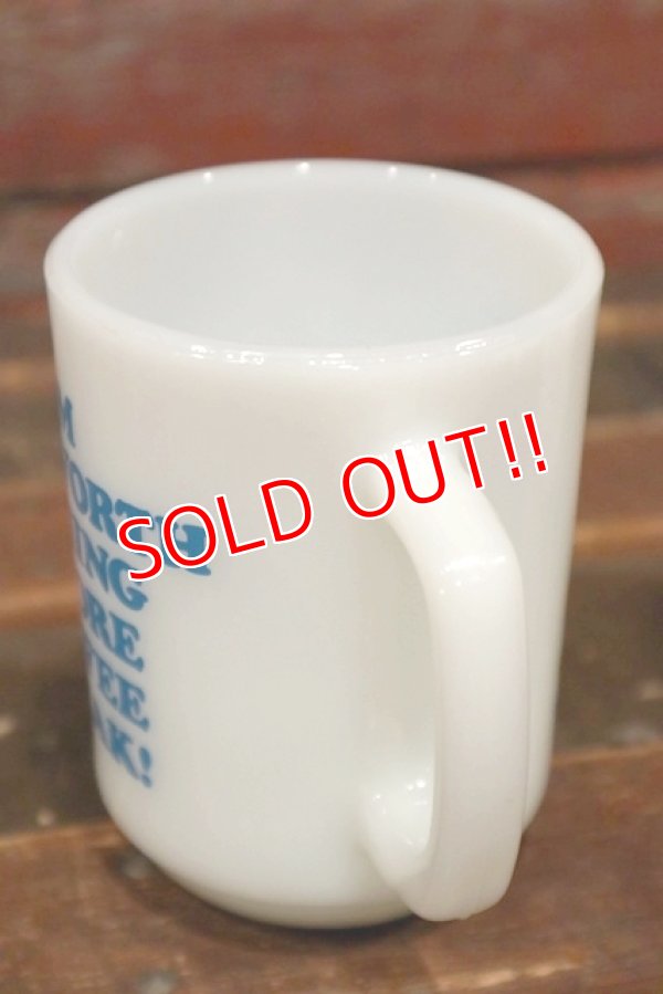 画像5: kt-210601-06 Snoopy / Fire King 1960's-1970's 9oz Mug "Coffee Break"