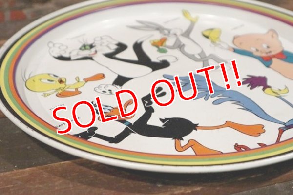 画像8: ct-210501-63 Looney Tunes / 1974 Serving Tin Tray