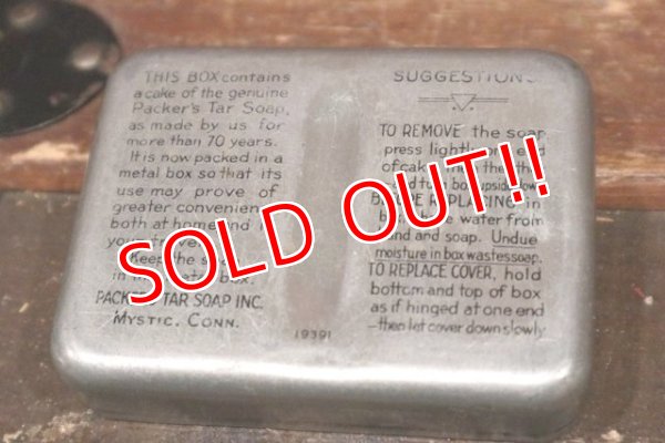 画像6: dp-210601-47 PACKER'S TAR SOAP / Vintage Tin Can