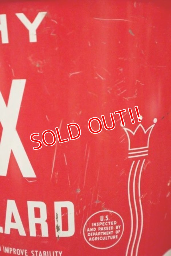 画像8: dp-210601-45 CUDAHY REX PURE LARD / Vintage Tin Bucket