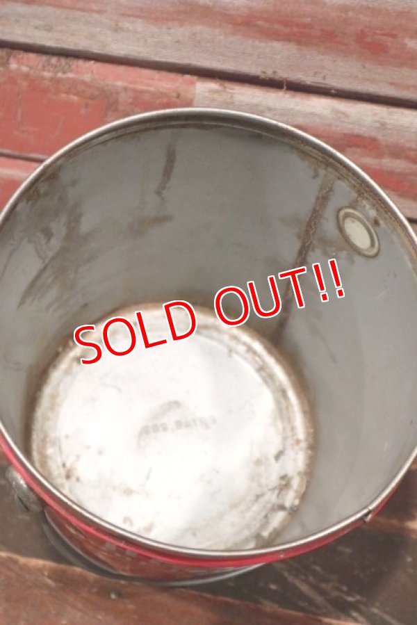 画像9: dp-210601-45 CUDAHY REX PURE LARD / Vintage Tin Bucket