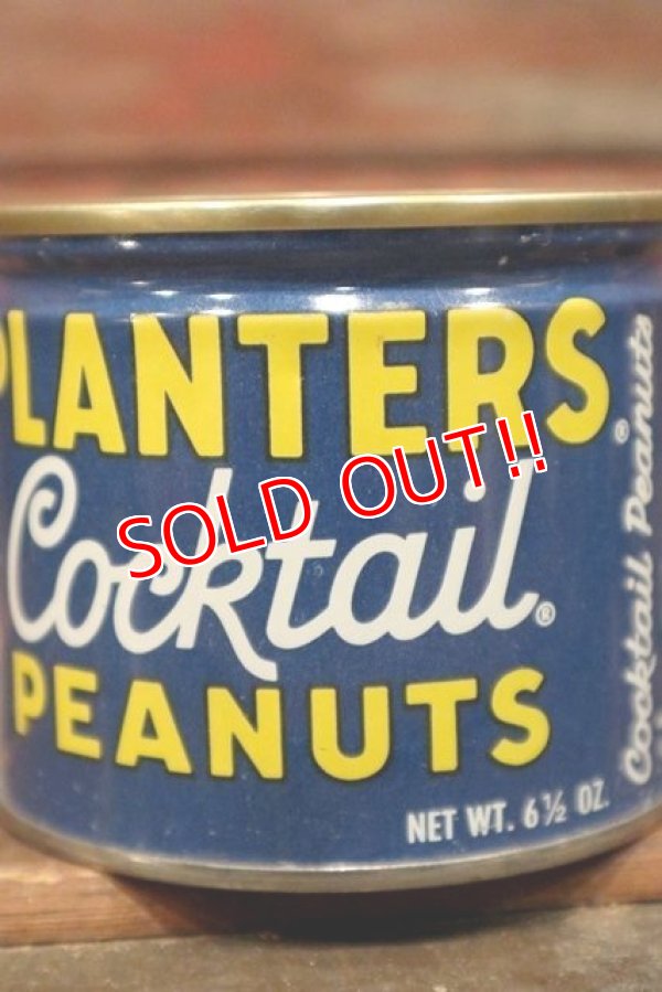 画像3: dp-210601-32 PLANTERS / MR.PEANUT 1960's-1970's Cocktail Peanuts Tin Can