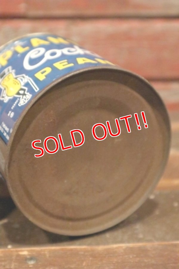 画像9: dp-210601-33 PLANTERS / MR.PEANUT 1960's-1970's Cocktail Peanuts Tin Can