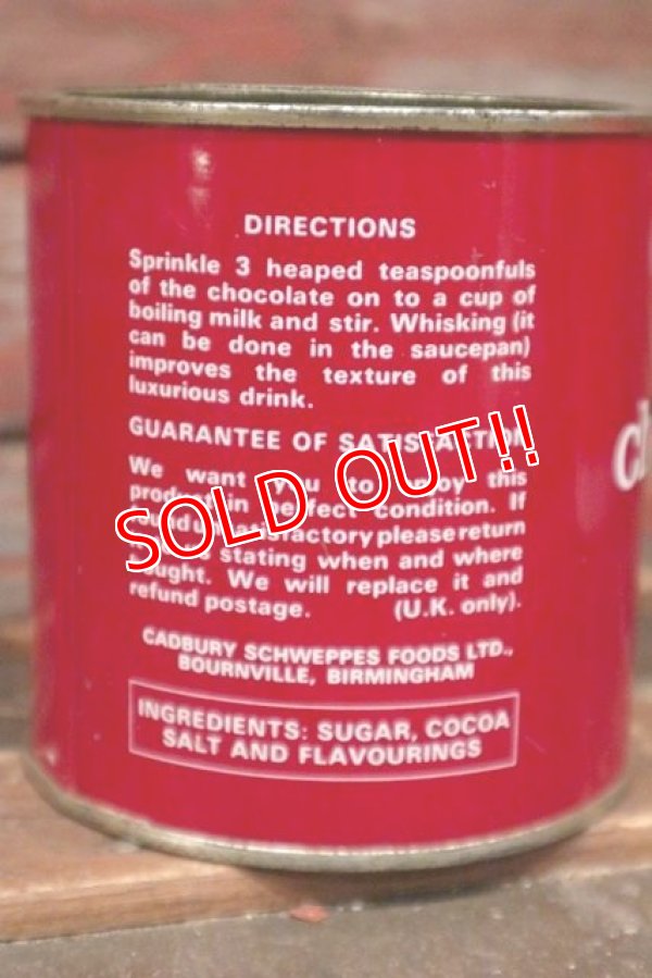 画像4: dp-210601-49 CADBURY'S drinking chocolate / Vintage Tin Can