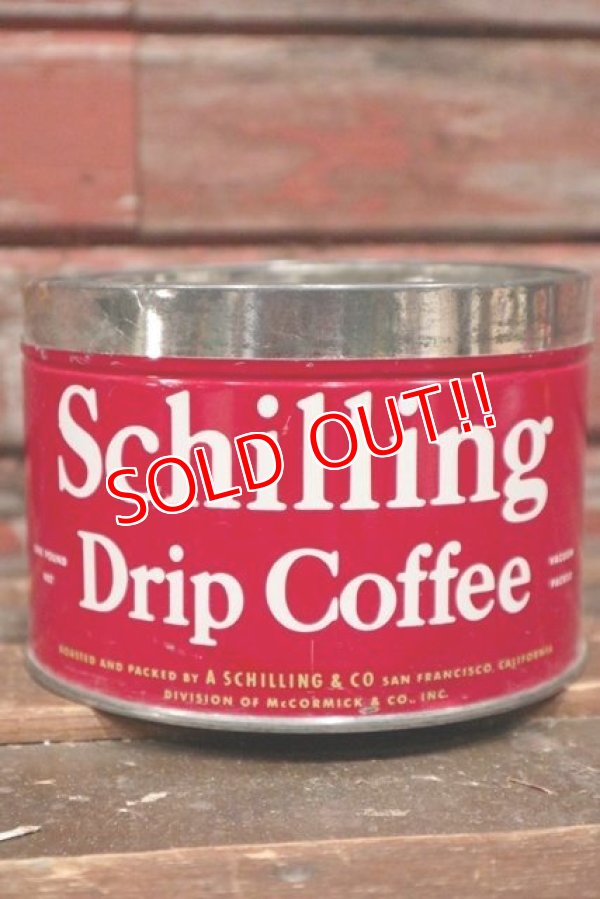 画像1: dp-210601-48 Schilling Drip Coffee / Vintage Tin Can