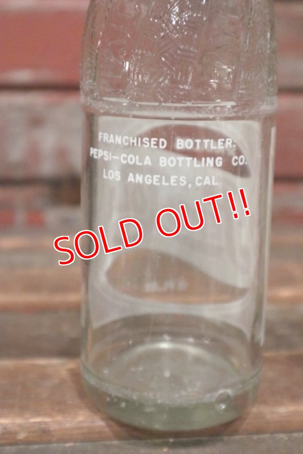 画像4: dp-210601-58 PEPSI COLA / 1950's 12 FL.OZ. Bottle