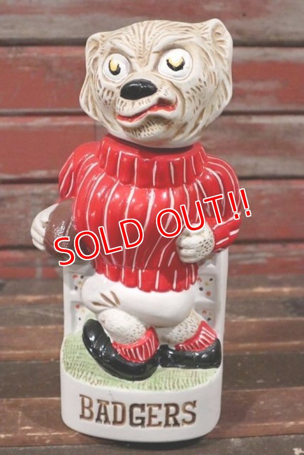 画像1: ct-210401-86 University of Wisconsin / Badgers 1974 Decanter