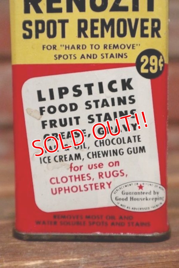 画像2: dp-210601-44 RENUZIT SPOT REMOVER / 1950's Handy Can