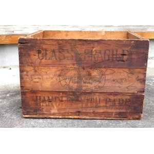 画像: dp-210601-09 CORNING PYREX WARE / 〜1940's Wood Crate Box