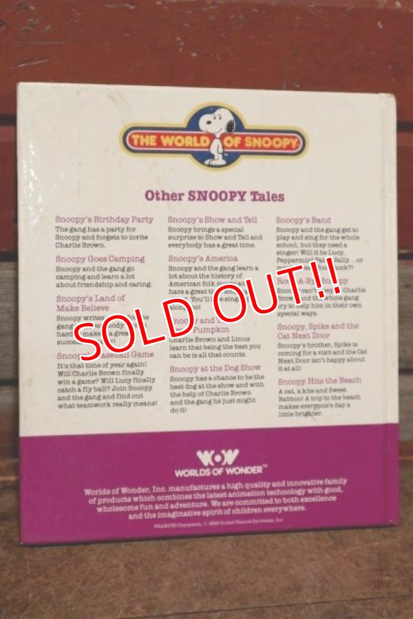 画像11: ct-210501-103 Snoopy's Talent Show / 1980's Picture Book