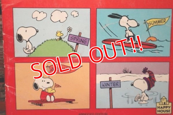 画像2: ct-200415-01 SNOOPY'S facts & fun book about seasons / 1970's Picture Book