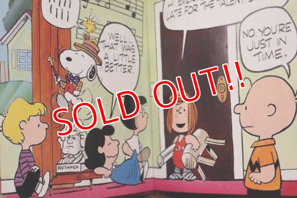 画像5: ct-210501-103 Snoopy's Talent Show / 1980's Picture Book