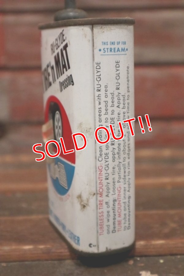 画像3: dp-210601-40 RU-GLYDE TIRE'n MAT Dressing / Vintage Handy Can