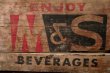 画像2: dp-210601-03 M&S BEVERAGES / 1950's Wood Box