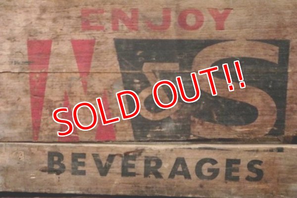 画像2: dp-210601-03 M&S BEVERAGES / 1950's Wood Box