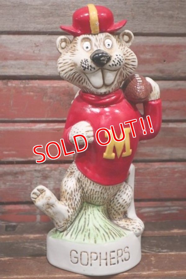 画像1: ct-210401-87 The University of Minnesota / Goldy Gophers 1974 Decanter