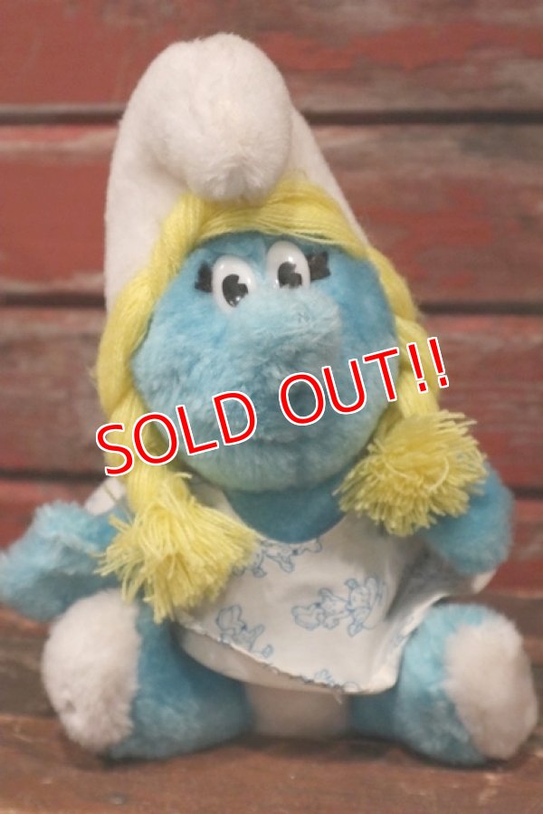 画像1: ct-210601-40 Smurfette / 1980's Plush Doll