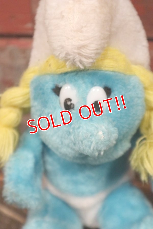 画像2: ct-210601-39 Smurfette / 1980's Plush Doll