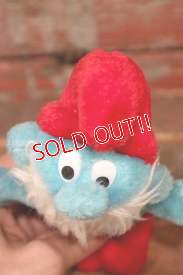 画像2: ct-120904-09 Papa Smurf / 1980's mini Plush Doll