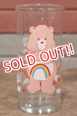 画像: gs-141101-117 Care Bears / Pizza Hut 1983 "Cheer Bear" Glass