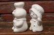 画像5: ct-150616-26 Pillsbury / Poppin Fresh & Poppie Fresh 1988 Ceramic Salt and Pepper Set