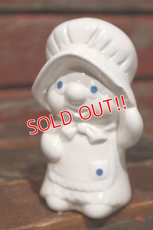 画像3: ct-150616-26 Pillsbury / Poppin Fresh & Poppie Fresh 1988 Ceramic Salt and Pepper Set