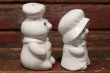 画像4: ct-150616-26 Pillsbury / Poppin Fresh & Poppie Fresh 1988 Ceramic Salt and Pepper Set