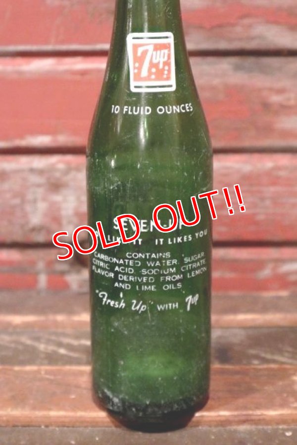 画像4: dp-210301-75 7up / 1960's 10 FL.OZ Bottle