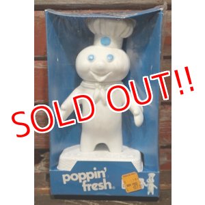 画像: ct-210701-61 Pillsbury / Poppin' Fresh 1970's Soft Vinyl Doll w/Stand