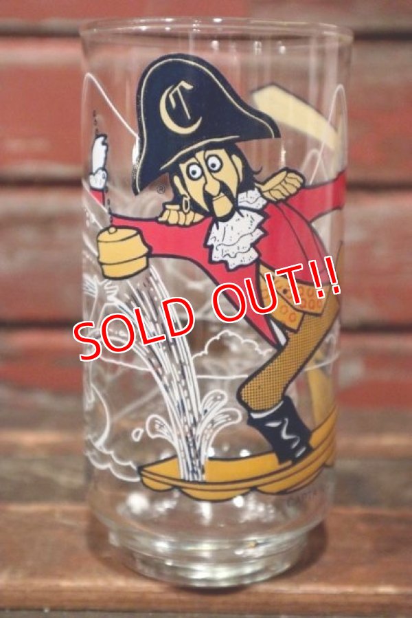 画像1: gs-210701-23 McDonald's / 1977 Action Series "Captain Crook" Glass