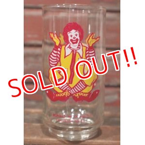 画像: gs-210701-20 McDonald's / 1970's Collector Series "Ronald McDonald" Glass