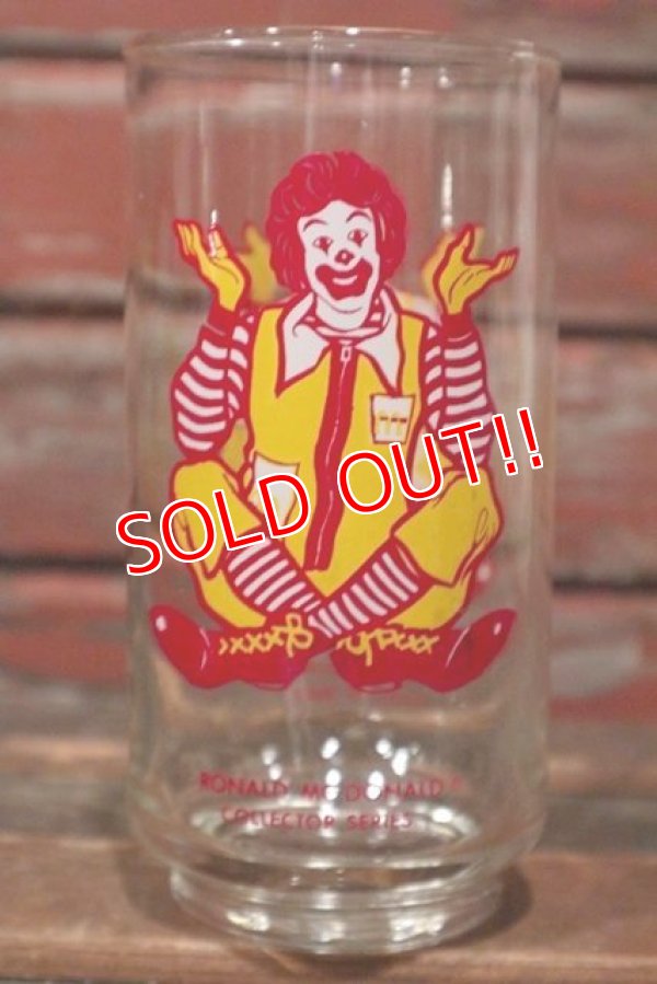 画像1: gs-210701-20 McDonald's / 1970's Collector Series "Ronald McDonald" Glass