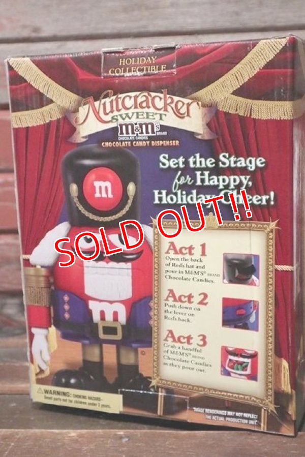 画像7: ct-210701-101 Mars / m&m's 2012 "Nutcracker Sweet"  Red Candy Dispenser (Box)