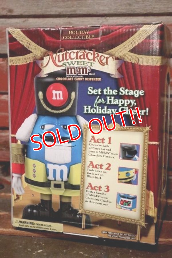 画像7: ct-210701-102 Mars / m&m's 2012 "Nutcracker Sweet"  Blue Candy Dispenser (Box)