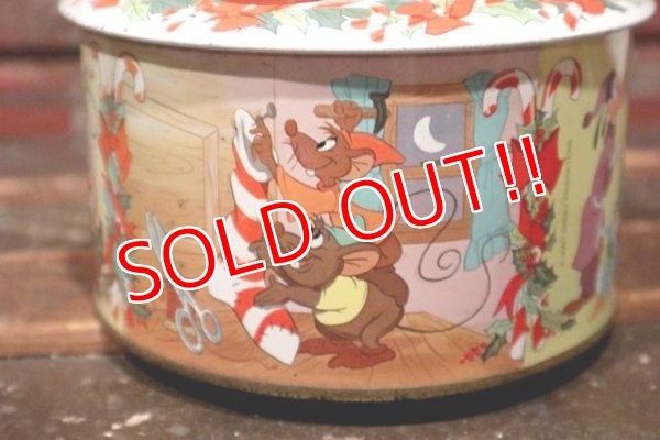 画像6: ct-210701-38 Walt Disney's / 1970's Merry Christmas Collectors Edition Volume IV Tin Can