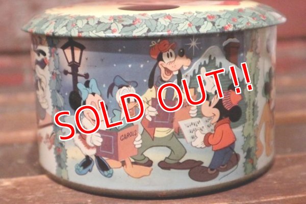 画像3: ct-210701-39 Walt Disney's / 1970's Merry Christmas Collectors Edition Volume I Tin Can