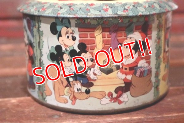 画像4: ct-210701-39 Walt Disney's / 1970's Merry Christmas Collectors Edition Volume I Tin Can