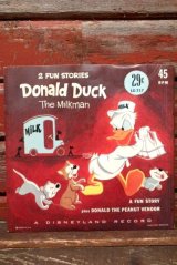 画像: ct-210701-43 Donald Duck THE MILKMAN / 1970's Record