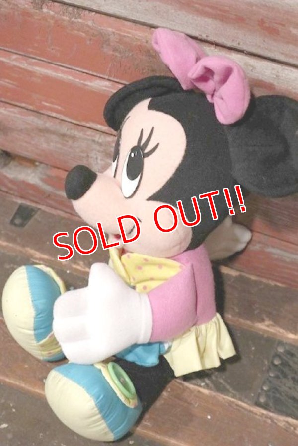 画像4: ct-210701-59 Minnie Mouse / MATTEL 1992  "Learn to Dress Me" Plush Doll