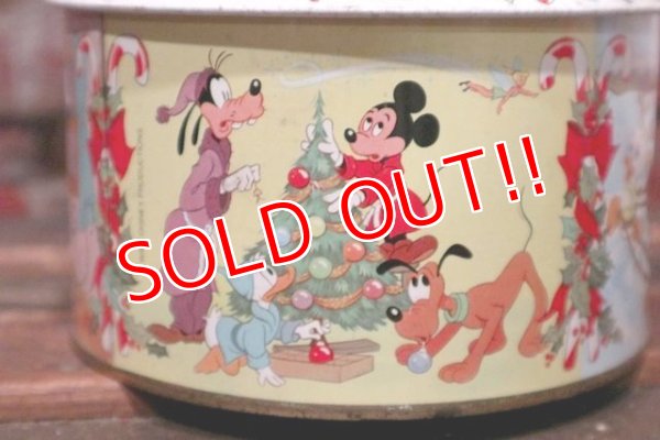 画像3: ct-210701-38 Walt Disney's / 1970's Merry Christmas Collectors Edition Volume IV Tin Can