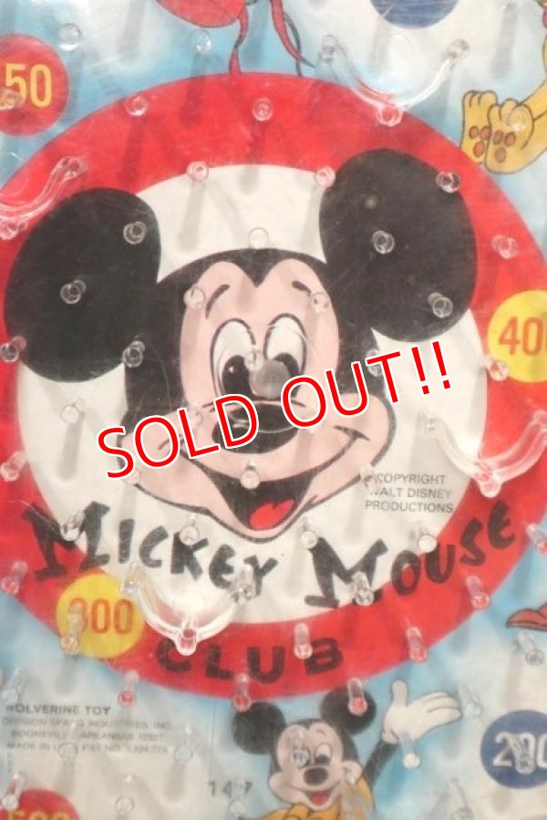 画像2: ct-210701-37 Mickey Mouse Club / Wolverine Toy 1965 Pinball