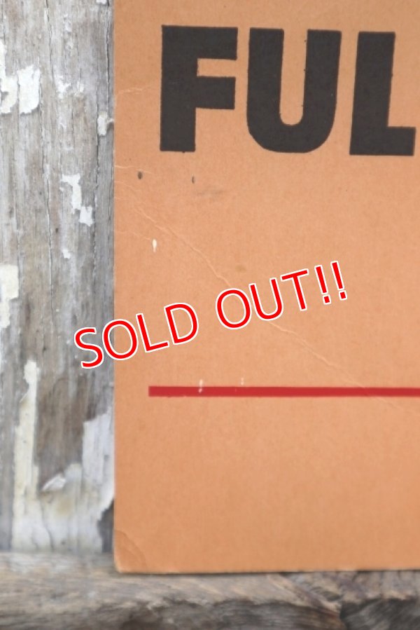 画像5: dp-210701-49 FULLER PAINT "WET" / Vintage Paper Sign