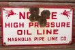 画像1: dp-210701-69 Mobil / 1950's Magnolia Pipe Line Co, Sign