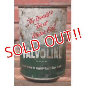 画像: dp-210701-56 VALVOLINE / 1940's-1950's One U.S. Quart Oil Can
