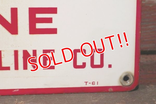 画像5: dp-210701-69 Mobil / 1950's Magnolia Pipe Line Co, Sign