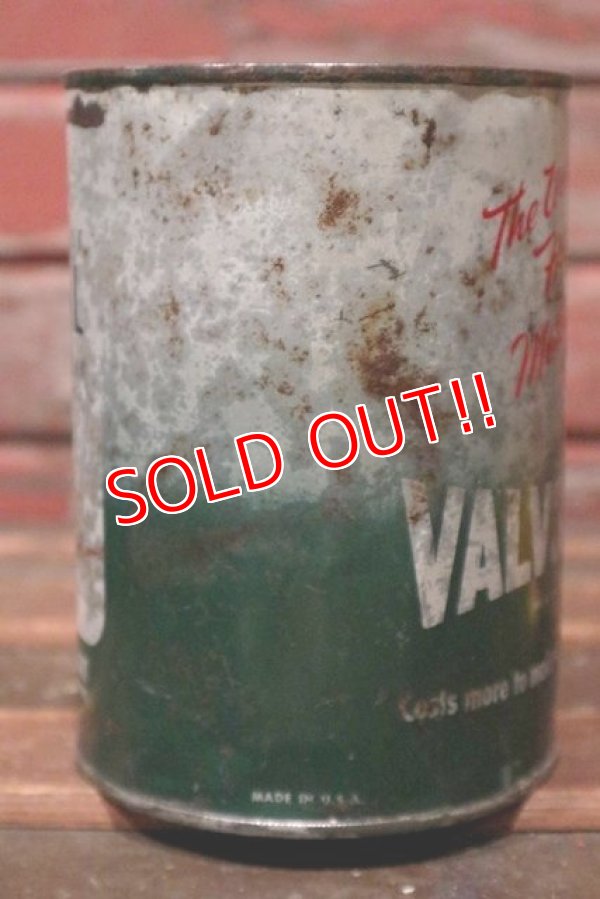 画像4: dp-210701-56 VALVOLINE / 1940's-1950's One U.S. Quart Oil Can
