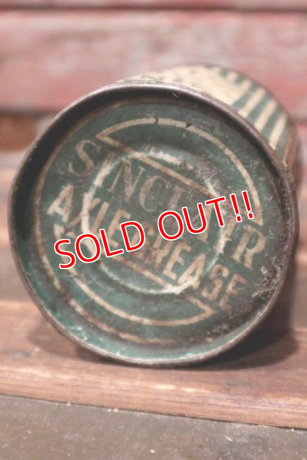 画像6: dp-210701-64 SINCLAIR OILS / 1920's AXLE GREASE CAN